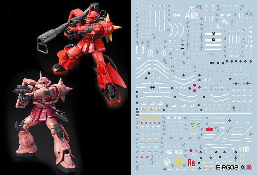 C10 RG 1/144 Zaku II (Char's Custom) 3 C10 RG 1/144 Zaku II (Char's Custom)