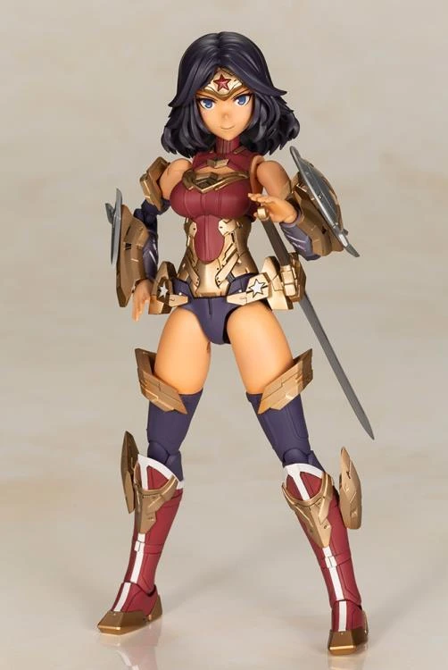 DC Comics Cross Frame Girl Wonder Woman (Humikane Shimada Ver.) Model Kit 4 DC Comics Cross Frame Girl Wonder Woman (Humikane Shimada Ver.) Model Kit - Image 2