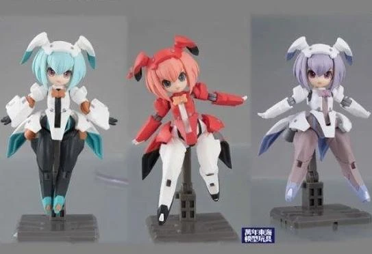 MegaHouse Desktop Army F-60s Frea Nabbit Sisters 3 MegaHouse Desktop Army F-60s Frea Nabbit Sisters