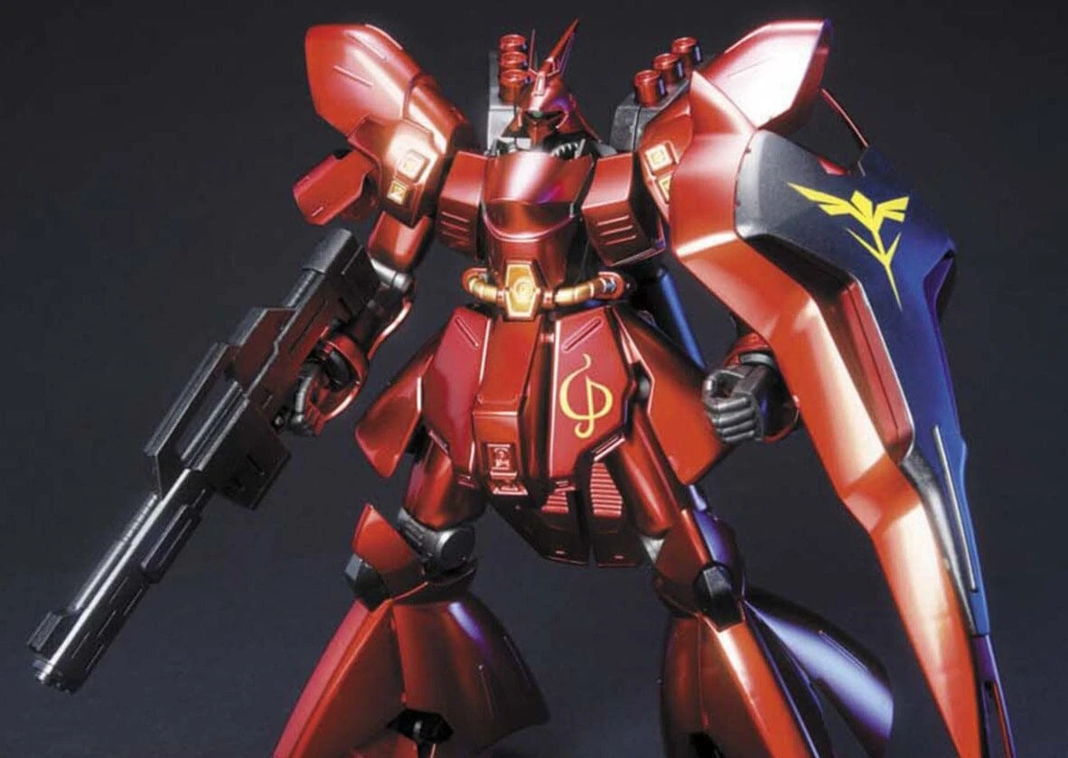 Bandai HGUC 1/144 Sazabi (Metallic Coating Ver.) 3 Bandai HGUC 1/144 Sazabi (Metallic Coating Ver.)