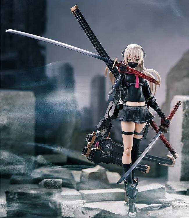 Heavily Armed High School Girls PLAMAX HH-01 Ichi Model Kit 5 Heavily Armed High School Girls PLAMAX HH-01 Ichi Model Kit - Image 3