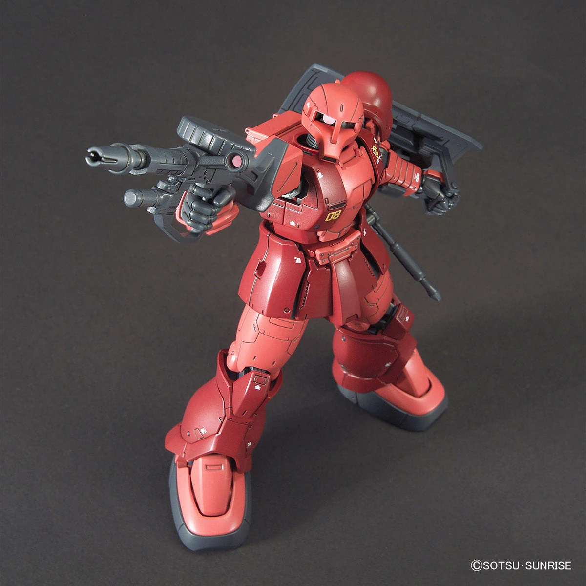 Bandai HG The Origin 1/144 #015 MS-05 Zaku I (Char Aznable) 9 Bandai HG The Origin 1/144 #015 MS-05 Zaku I (Char Aznable) - Image 7
