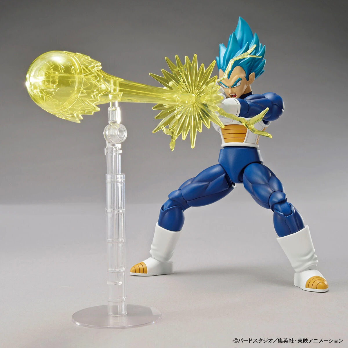 Bandai Dragon Ball Super Figure-rise Standard Super Saiyan God Super Saiyan Vegeta Model Kit 9 Bandai Dragon Ball Super Figure-rise Standard Super Saiyan God Super Saiyan Vegeta Model Kit - Image 7