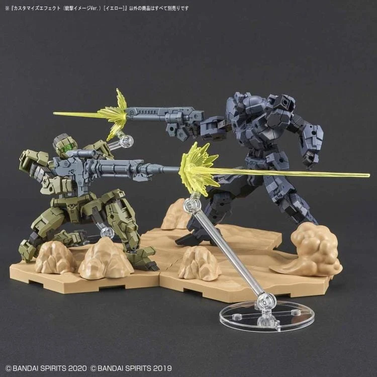 Bandai 30 Minutes Missions #01 Customize Effect Gunfire (Yellow) Accessory Set 9 Bandai 30 Minutes Missions #01 Customize Effect Gunfire (Yellow) Accessory Set - Image 7