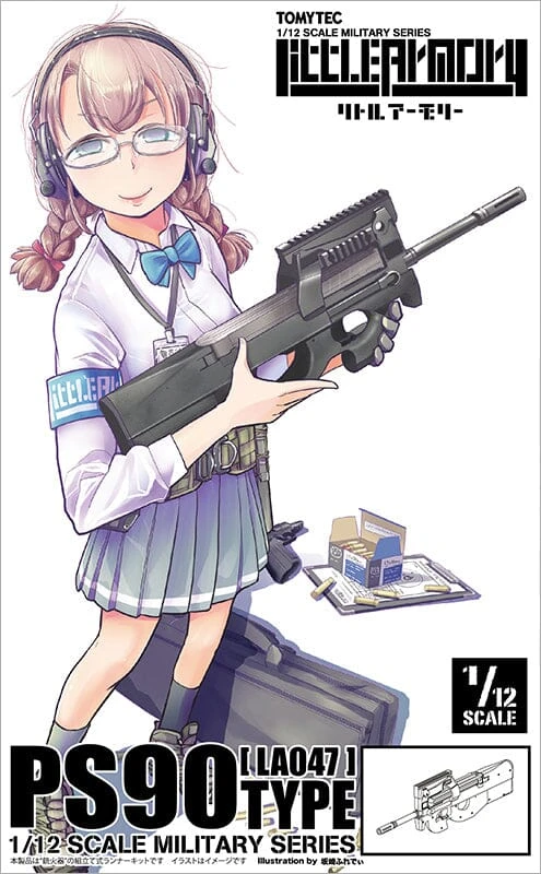 TomyTec Little Armory 1/12 LA047 PS90 Firearm 3 TomyTec Little Armory 1/12 LA047 PS90 Firearm