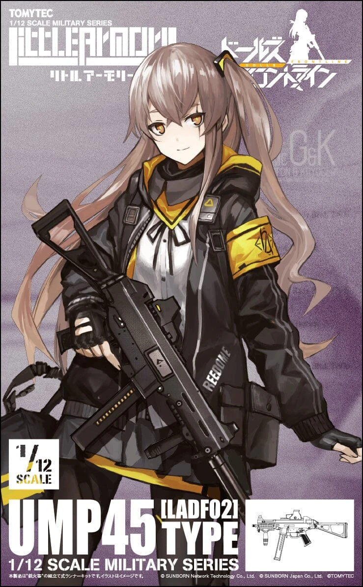 TomyTec Little Armory 1/12 LADF02 Dolls Frontline UMP45 Type Rifle 3 TomyTec Little Armory 1/12 LADF02 Dolls Frontline UMP45 Type Rifle