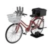 TomyTec Little Armory 1/12 LM005 Commuting Bicycle Defense School Maroon