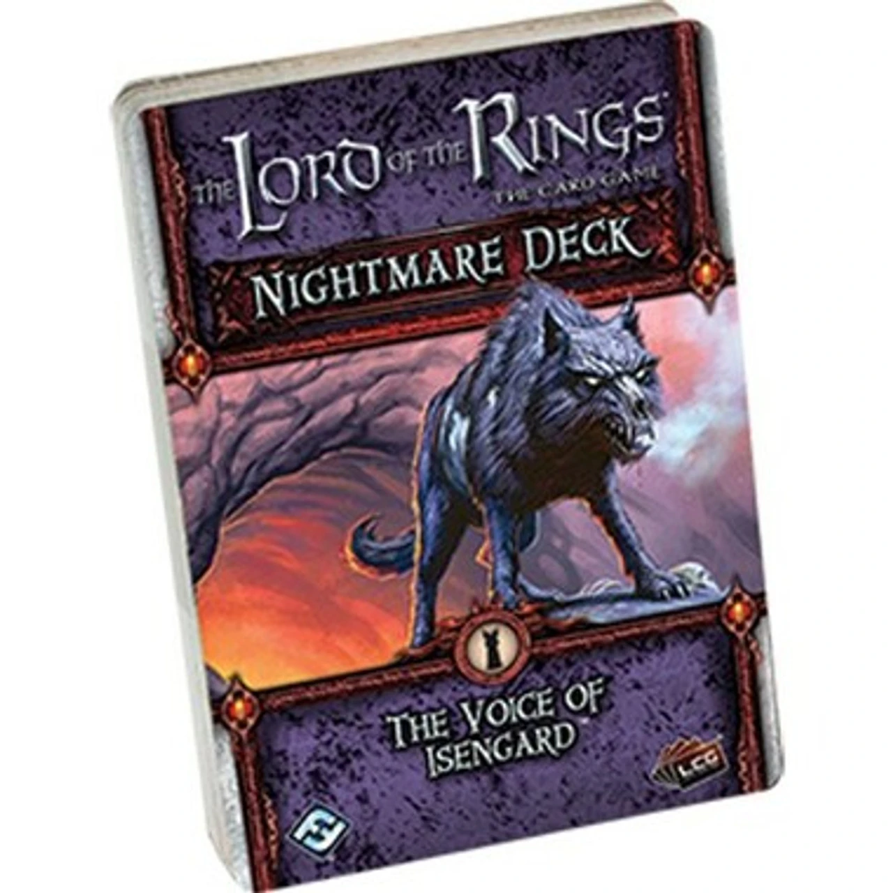 Fantasy Flight Games The Lord Of The Rings LCG: The Voice Of Isengard Nightmare Deck 3 Fantasy Flight Games The Lord Of The Rings LCG: The Voice Of Isengard Nightmare Deck