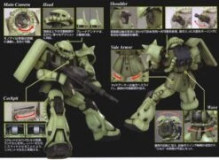Bandai MG MS-06F Zaku2 Ver.2.0 -Children Toy Store 57 3 57f0463b f12c 477b 9ecf cdec3b9c9005
