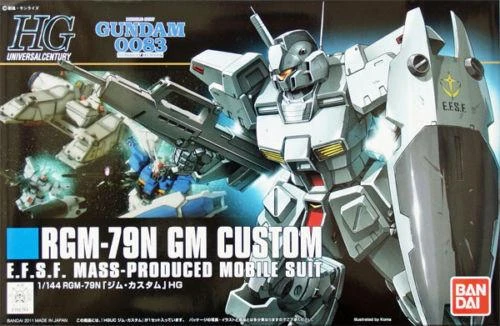 Bandai HGUC 1/144 #120 RGM-79N GM Custom 4 Bandai HGUC 1/144 #120 RGM-79N GM Custom - Image 2