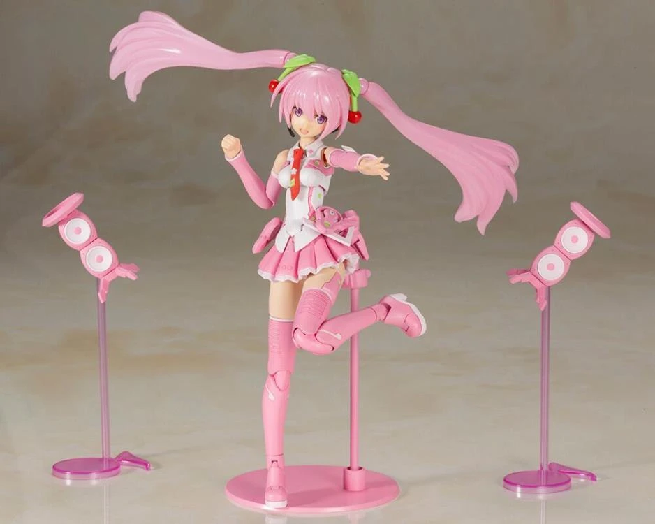 Frame Music Girl Sakura Miku Model Kit 4 Frame Music Girl Sakura Miku Model Kit - Image 2