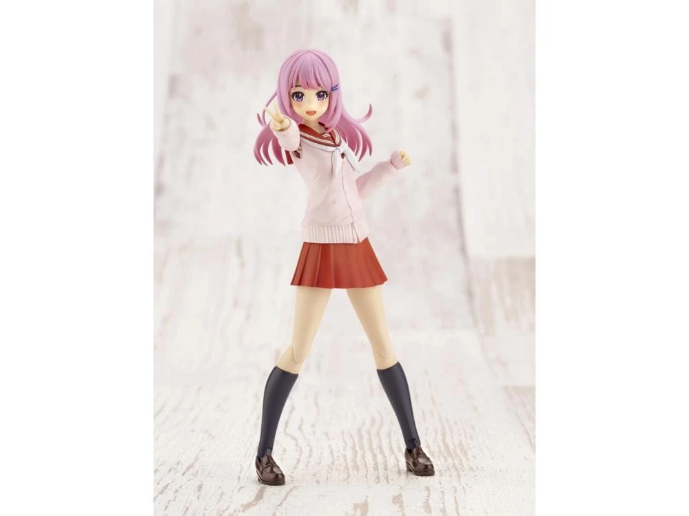 Kotobukiya Sousai Shoujo Teien Touou High School Winter Clothes Yuki Madoka (Dreaming Style Fresh Berry Ver.) 1/10 Scale Model Kit 4 Kotobukiya Sousai Shoujo Teien Touou High School Winter Clothes Yuki Madoka (Dreaming Style Fresh Berry Ver.) 1/10 Scale Model Kit - Image 2