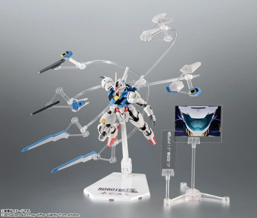 Bandai Mobile Suit Gundam: The Witch From Mercury Robot Spirits 15th Anniversary XVX-016 Gundam Aerial (Ver. A.N.I.M.E.) 4 Bandai Mobile Suit Gundam: The Witch From Mercury Robot Spirits 15th Anniversary XVX-016 Gundam Aerial (Ver. A.N.I.M.E.) - Image 2