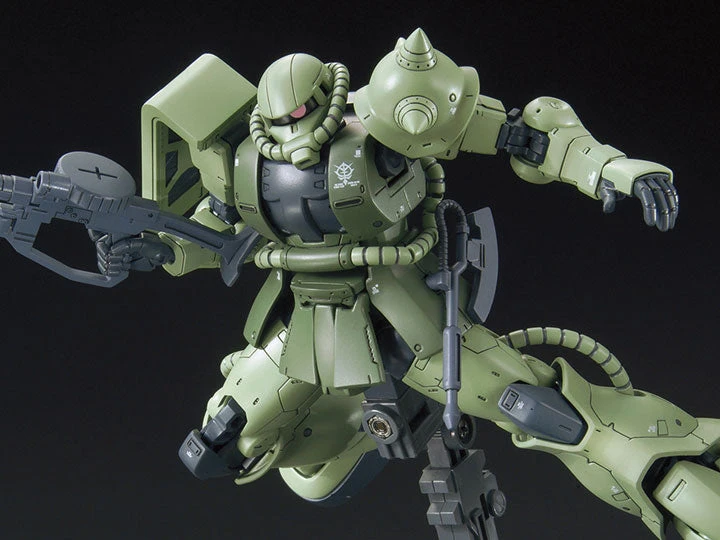 Bandai HG-The Origin 1/144 #016 MS-06C Zaku II Type C / Type C-5 3 Bandai HG-The Origin 1/144 #016 MS-06C Zaku II Type C / Type C-5