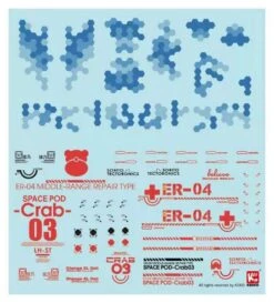 Space POD CRAB03 ER04 Grey Space Construction/Industrial Mobile Model Kit -Children Toy Store ER04 n