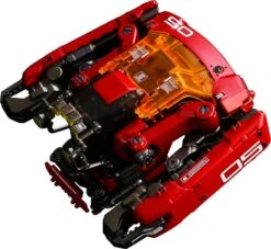 Space POD CRAB03 ER05 Red Space Construction/Industrial Mobile Model Kit -Children Toy Store ER05 1