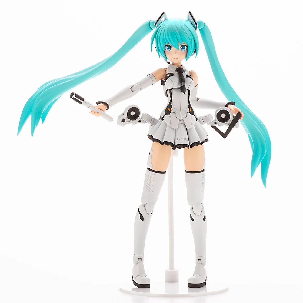 Kotobukiya Vocaloid Frame Music Girl Hatsune Miku (Maruttoys Ver.) & Tamotu (Miku Ver.) Model Kit Set 9 Kotobukiya Vocaloid Frame Music Girl Hatsune Miku (Maruttoys Ver.) & Tamotu (Miku Ver.) Model Kit Set - Image 7