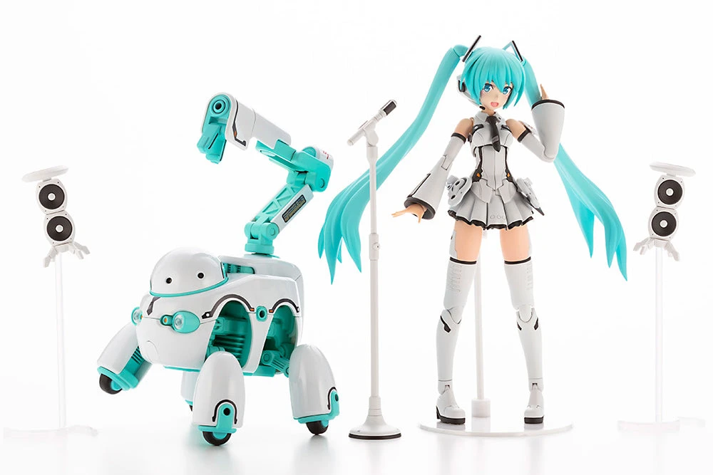 Kotobukiya Vocaloid Frame Music Girl Hatsune Miku (Maruttoys Ver.) & Tamotu (Miku Ver.) Model Kit Set 16 Kotobukiya Vocaloid Frame Music Girl Hatsune Miku (Maruttoys Ver.) & Tamotu (Miku Ver.) Model Kit Set - Image 14