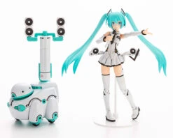 Kotobukiya Vocaloid Frame Music Girl Hatsune Miku (Maruttoys Ver.) & Tamotu (Miku Ver.) Model Kit Set 38 Kotobukiya Vocaloid Frame Music Girl Hatsune Miku (Maruttoys Ver.) & Tamotu (Miku Ver.) Model Kit Set -Children Toy Store FG145 MIKU TAMOTU 16