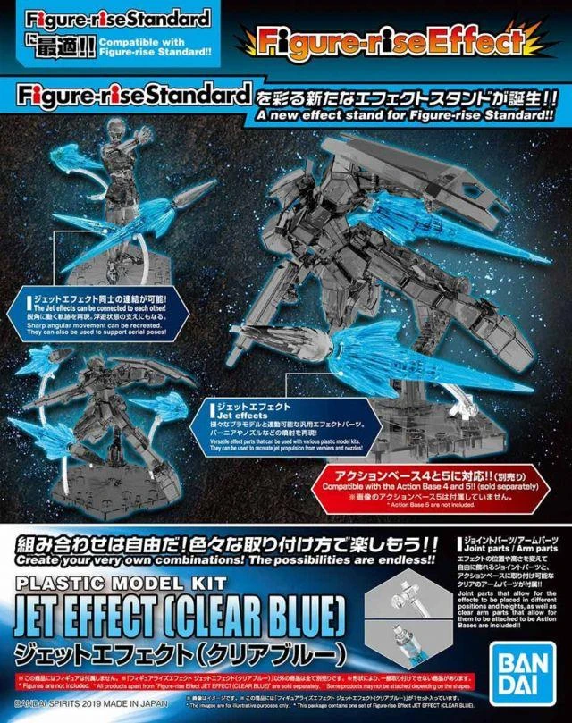 Jet Effect (Clear Blue) Bandai Figure-rise Effect 6 Jet Effect (Clear Blue) Bandai Figure-rise Effect - Image 4
