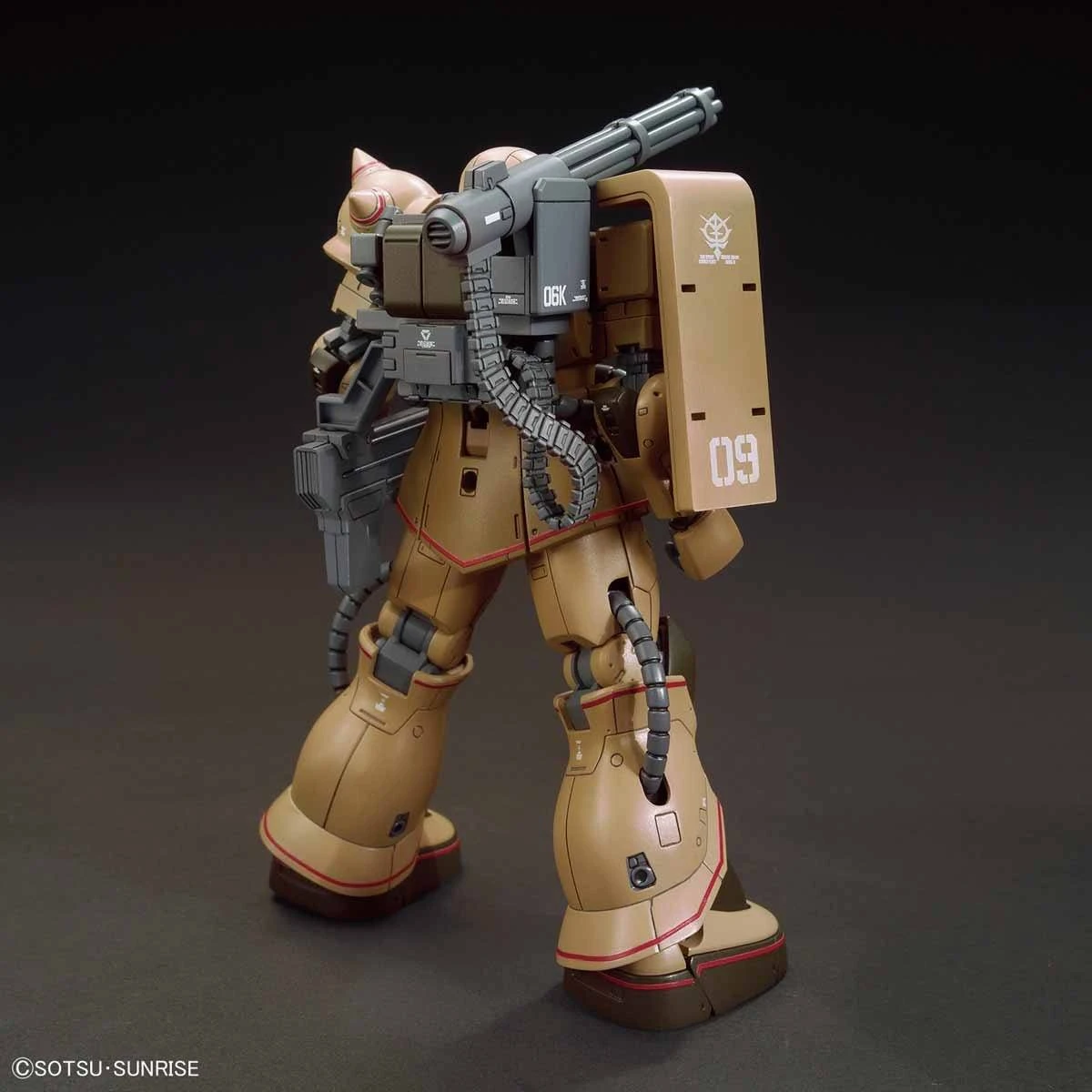Bandai HG-The Origin 1/144 #019 MS-06CK Zaku Half Cannon 8 Bandai HG-The Origin 1/144 #019 MS-06CK Zaku Half Cannon - Image 6