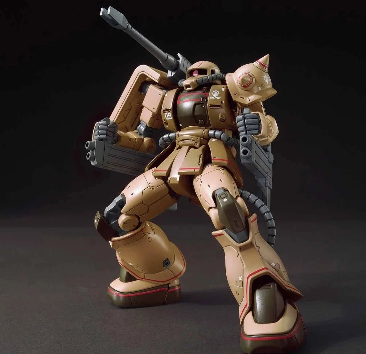 Bandai HG-The Origin 1/144 #019 MS-06CK Zaku Half Cannon 5 Bandai HG-The Origin 1/144 #019 MS-06CK Zaku Half Cannon - Image 3
