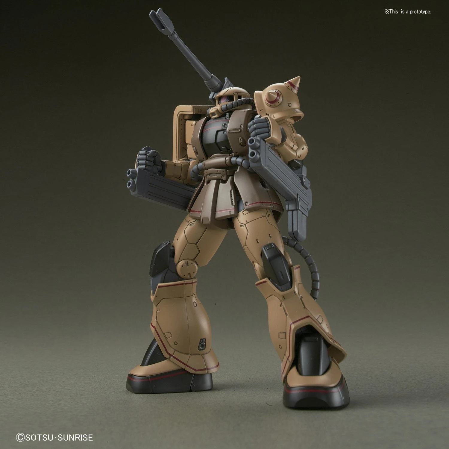 Bandai HG-The Origin 1/144 #019 MS-06CK Zaku Half Cannon 9 Bandai HG-The Origin 1/144 #019 MS-06CK Zaku Half Cannon - Image 7