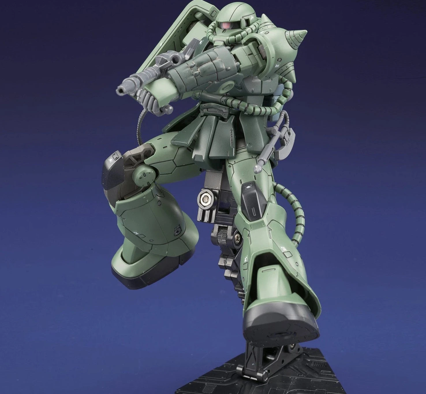 Bandai HG-The Origin 1/144 #016 MS-06C Zaku II Type C / Type C-5 5 Bandai HG-The Origin 1/144 #016 MS-06C Zaku II Type C / Type C-5 - Image 3
