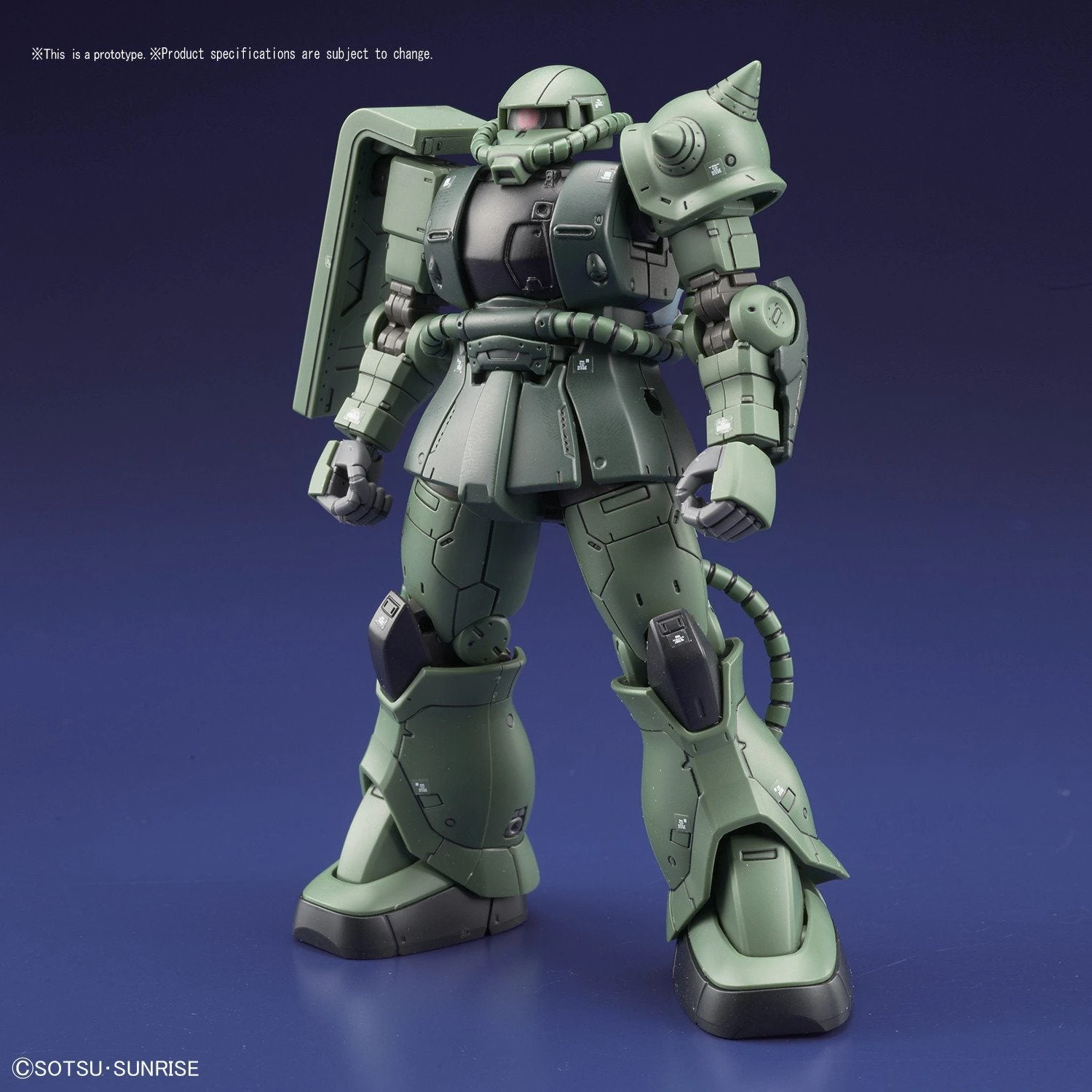 Bandai HG-The Origin 1/144 #016 MS-06C Zaku II Type C / Type C-5 9 Bandai HG-The Origin 1/144 #016 MS-06C Zaku II Type C / Type C-5 - Image 7