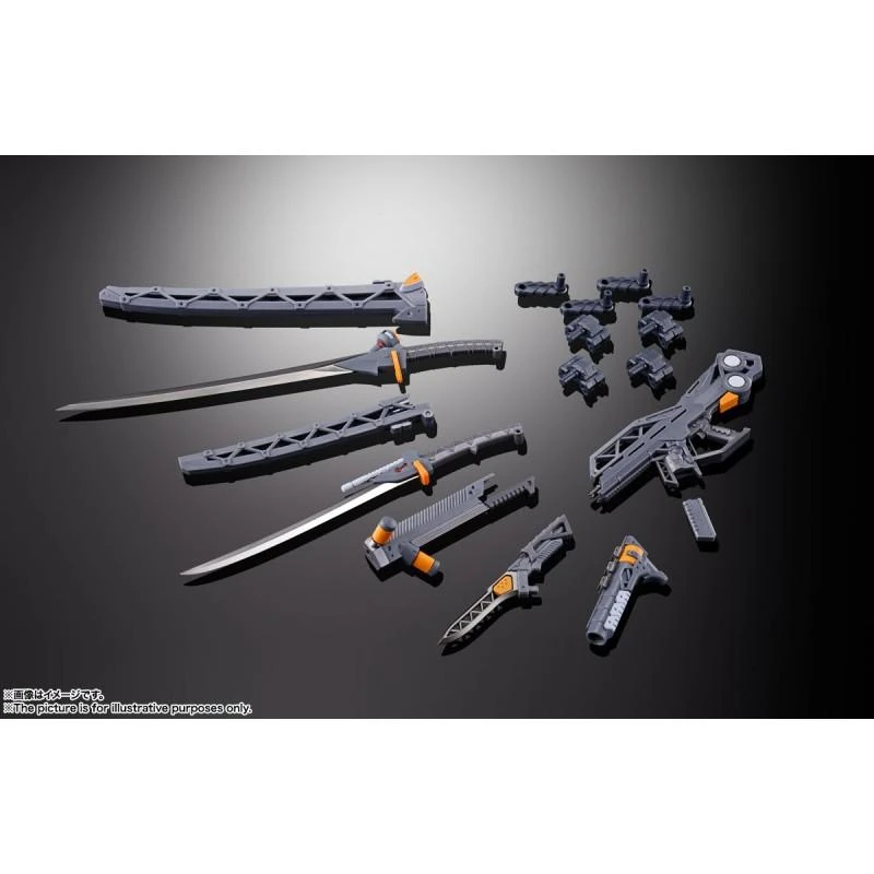 Bandai Neon Genesis Evangelion Metal Build Weapon Set 3 Bandai Neon Genesis Evangelion Metal Build Weapon Set