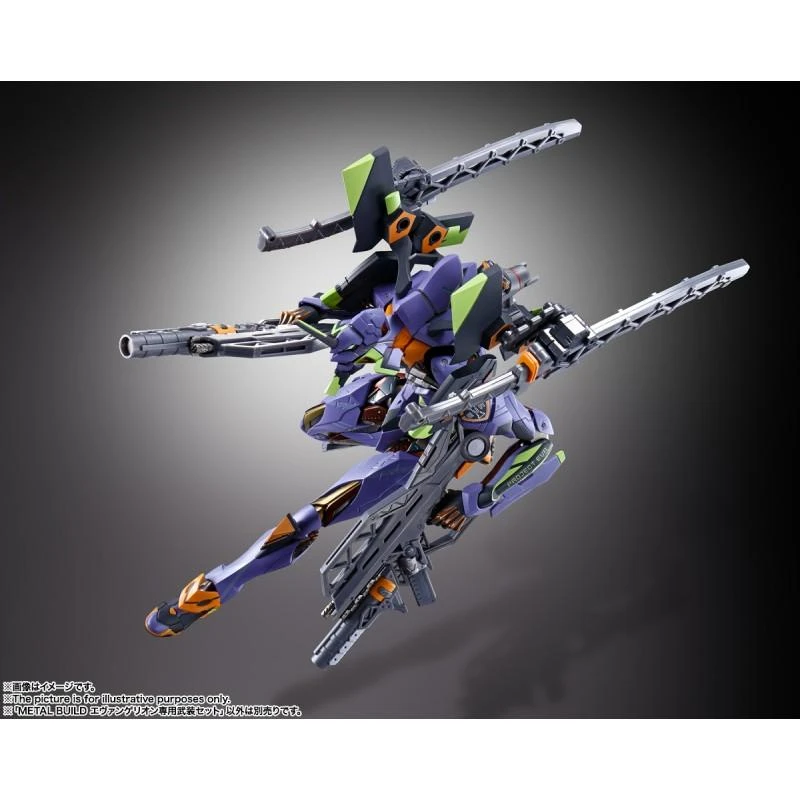 Bandai Neon Genesis Evangelion Metal Build Weapon Set 8 Bandai Neon Genesis Evangelion Metal Build Weapon Set - Image 6