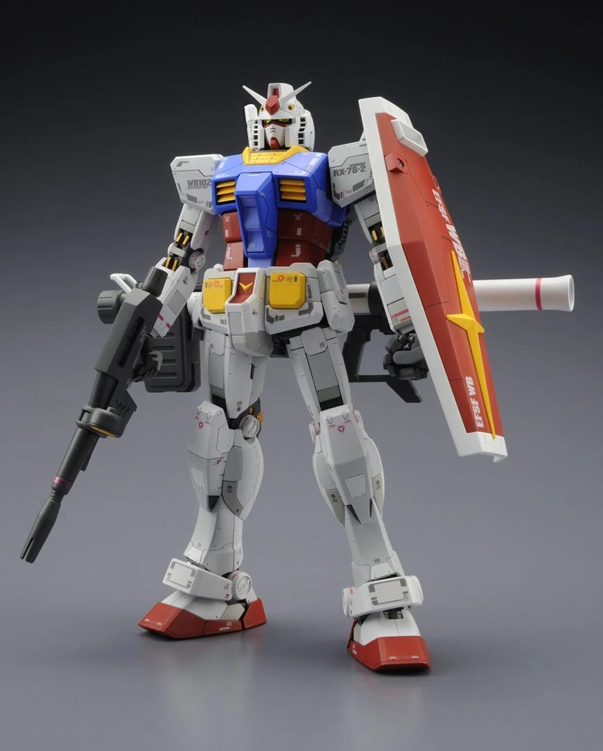 Bandai MG 1/100 RX-78-2 Gundam Ver. 3.0 5 Bandai MG 1/100 RX-78-2 Gundam Ver. 3.0 - Image 3
