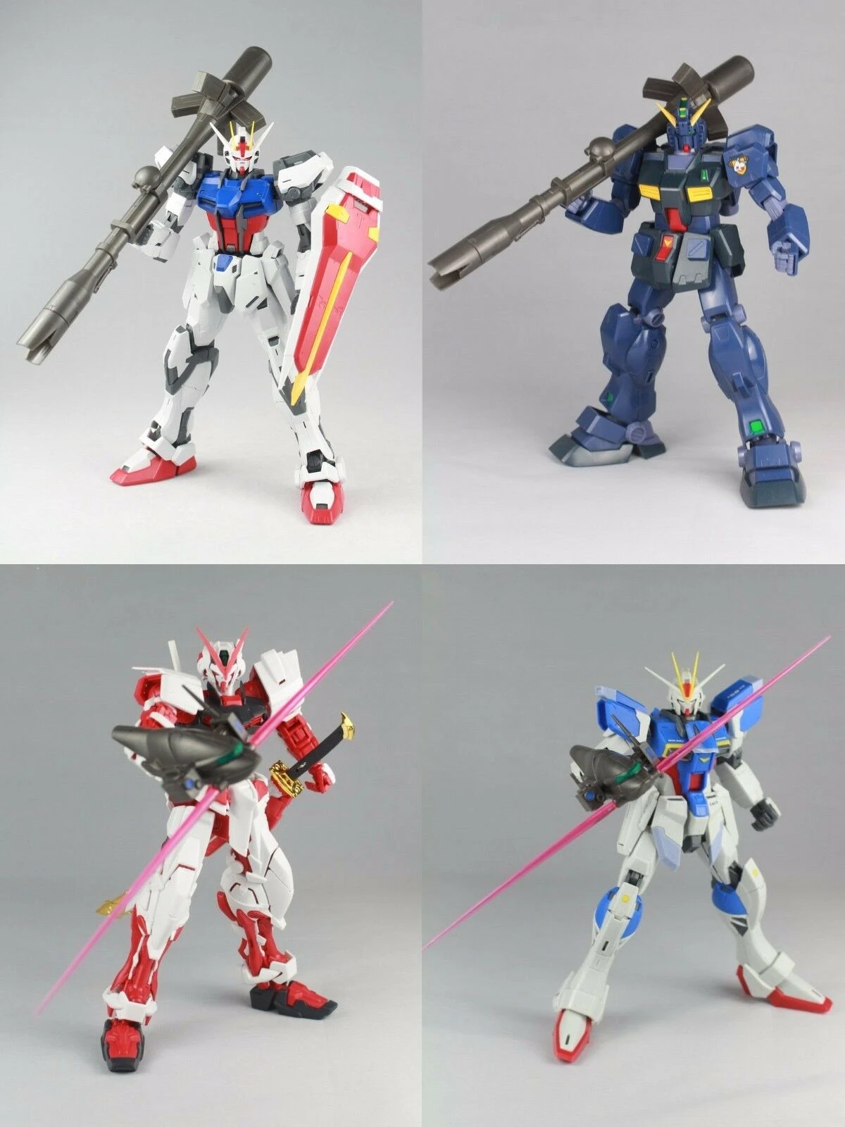 MG 1/100 Strike Bazooka+Astray BuCUE Tactical Reconnaissance Head Model Set 6 MG 1/100 Strike Bazooka+Astray BuCUE Tactical Reconnaissance Head Model Set - Image 4