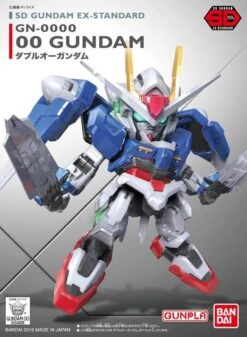 Bandai SD EX-Standard 008 00 Gundam Model Kit -Children Toy Store sd701