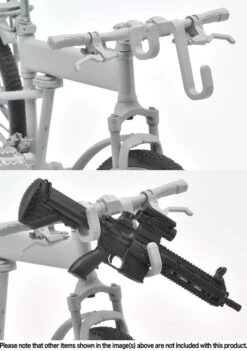 TomyTec Little Armory 1/12 LM008 Montague Paratrooper Folding MTB Bike (Plastic Model Version) -Children Toy Store tmt30756 10