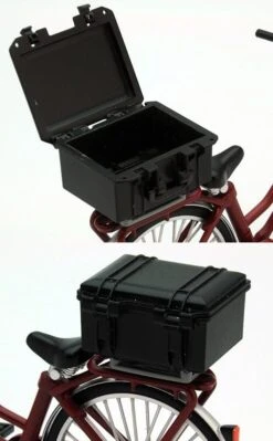 TomyTec Little Armory 1/12 LM005 Commuting Bicycle Defense School Maroon -Children Toy Store tmt31211 6