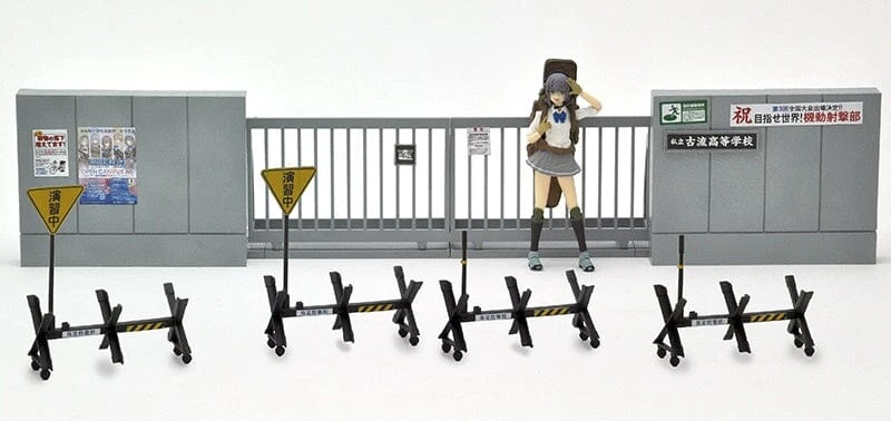 TomyTec Little Armory 1/12 LD029 Concrete Defense School School Gate 13 TomyTec Little Armory 1/12 LD029 Concrete Defense School School Gate - Image 11