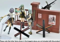 TomyTec Little Armory 1/12 LD034 Brick Defense School Gate -Children Toy Store tmt31538 7